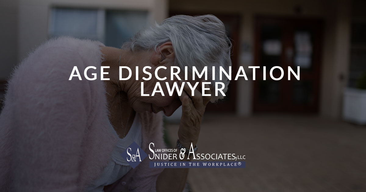Age Discrimination Lawyer Snider And Associates Llc 0471
